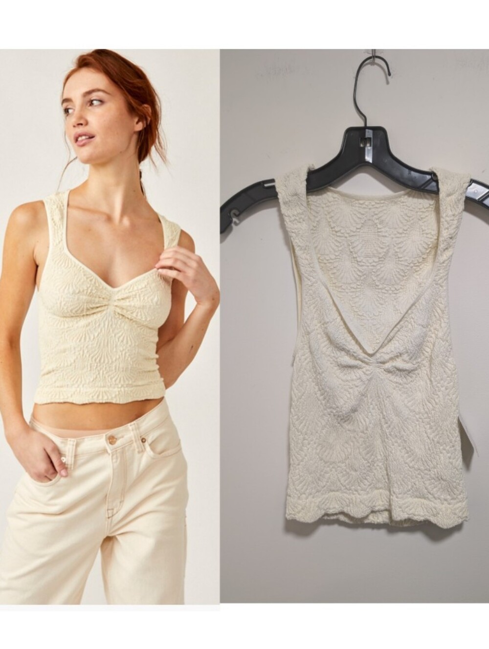 Intimately Free People | Love Letter Sweetheart Cami In Ivory